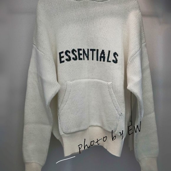 essentials cream sweatshirt